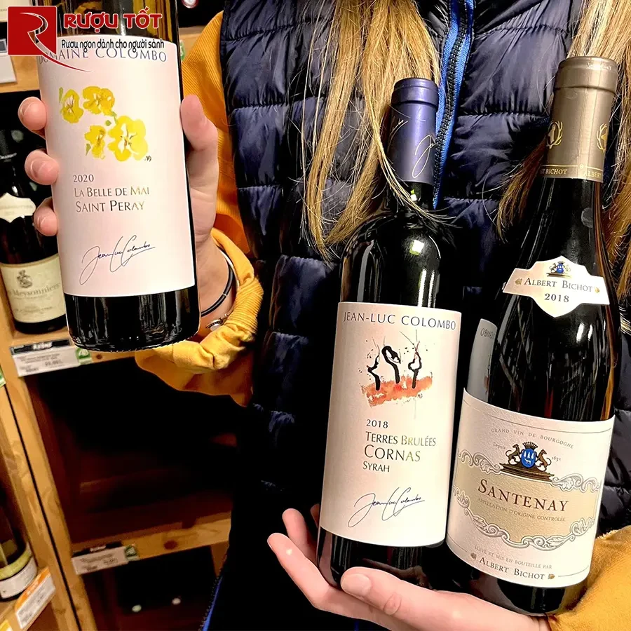 Rượu Terres Brulees Cornas