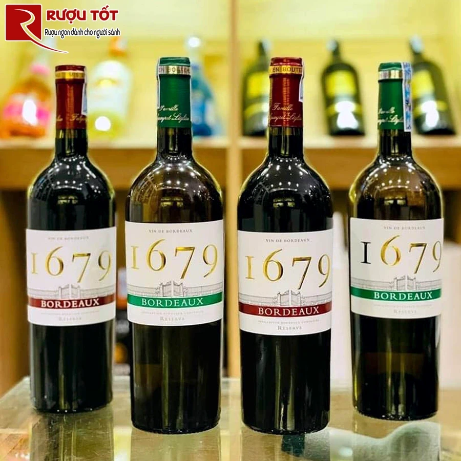 Rượu vang 1679 Bordeaux