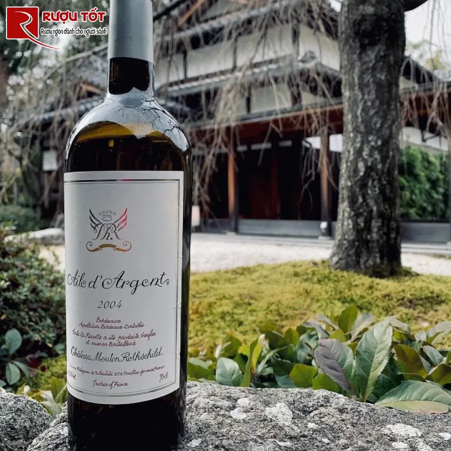 ruou vang aile d'argent baron philippe de rothschild