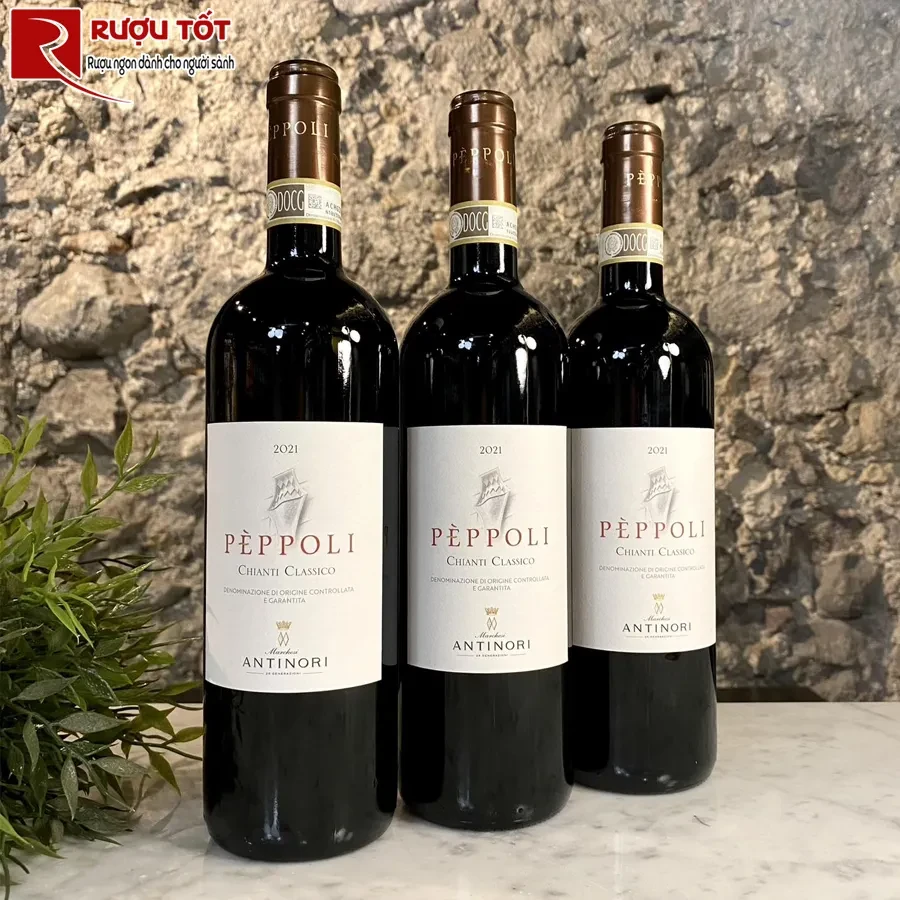 Rượu vang Antinori Peppoli Estate Chianti Classico
