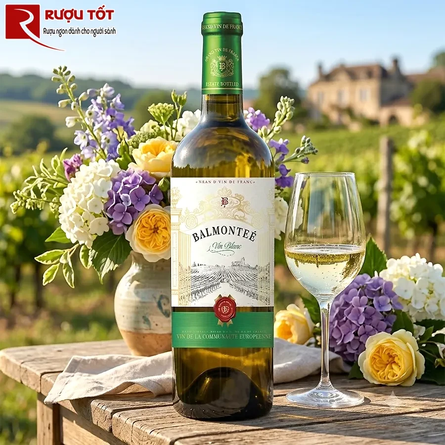 Rượu vang Balmontee Cuvee Tradition White