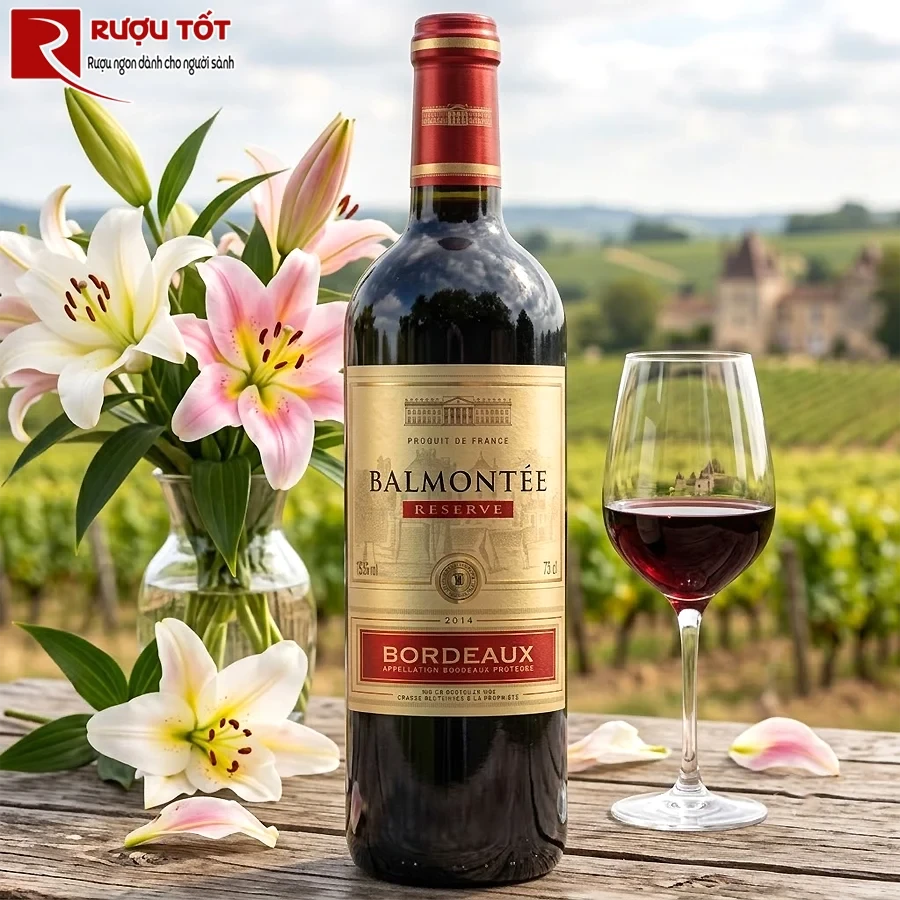 Rượu vang Balmontee Tradition Red