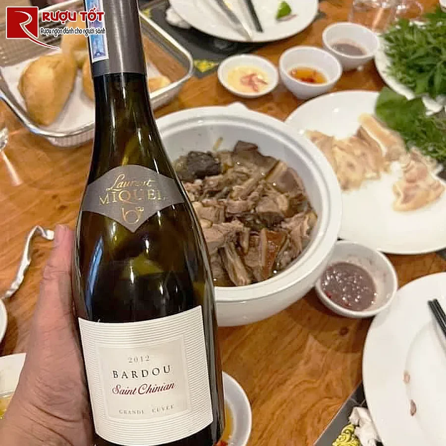 ruou vang bardou saint chinian laurent miquel