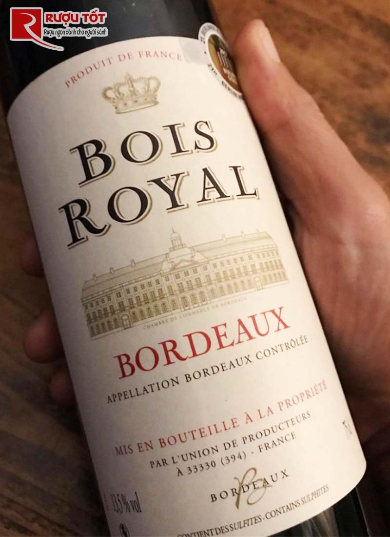 Rượu vang Bois Royal chính hãng