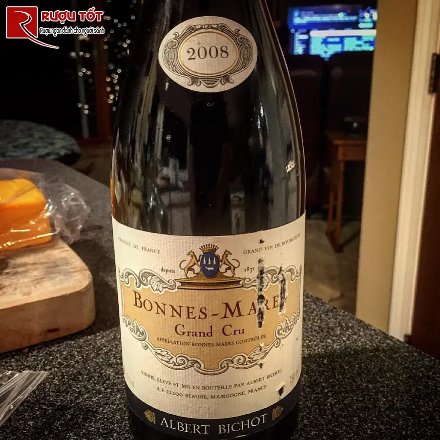 ruou vang bonnes-mares grand cru albert bichot