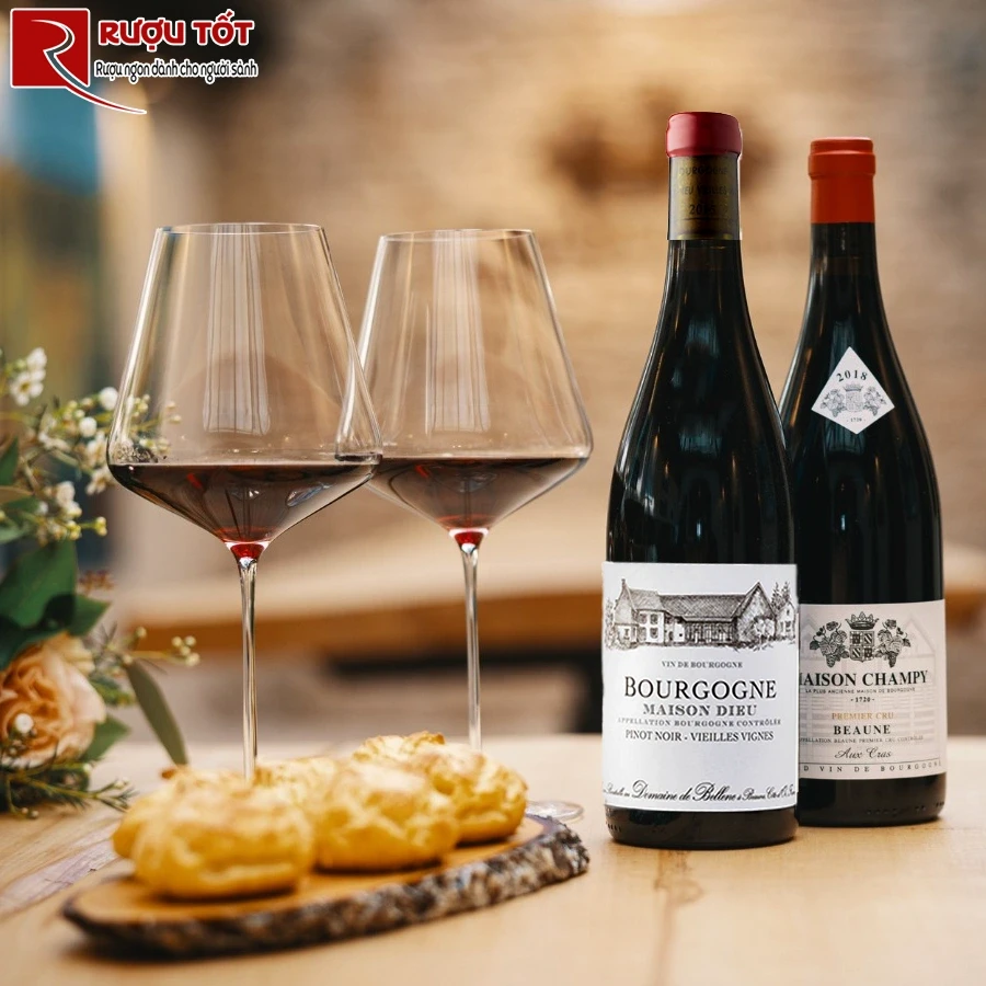 Rượu vang Bourgogne Maison Dieu Vieilles Vignes