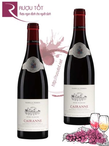 Rượu vang Cairanne Famille Perrin Peyre Blanche Chính hãng