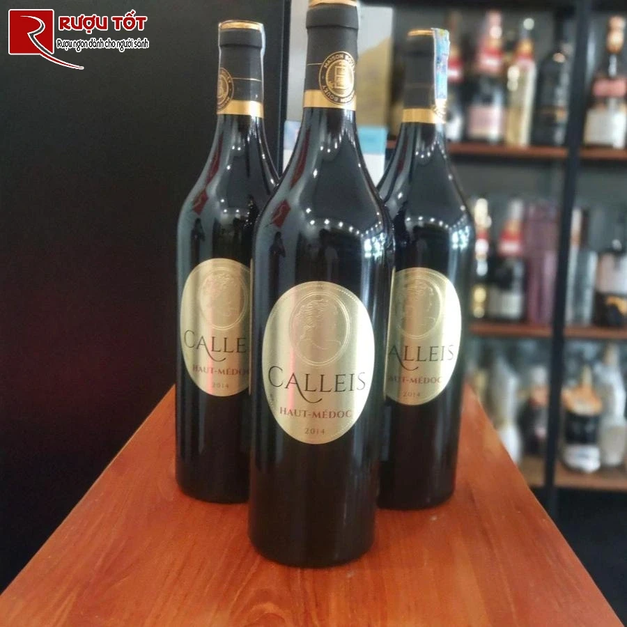 ruou vang calleis haut medoc aoc