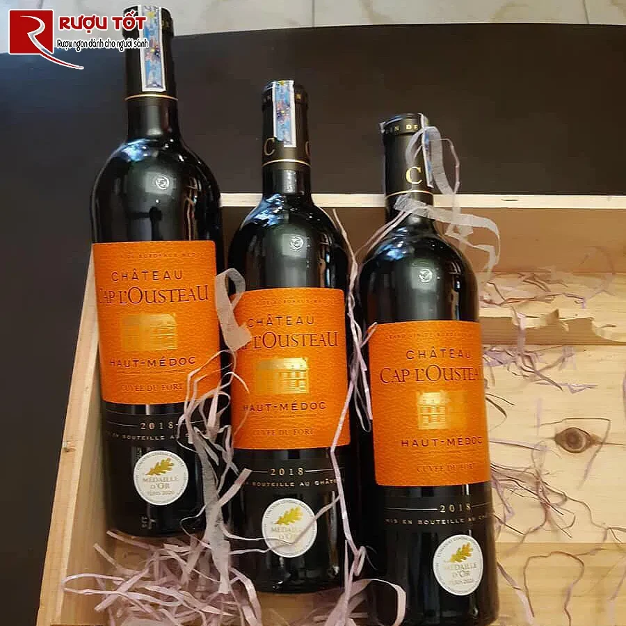 ruou vang cap l'ousteau haut medoc