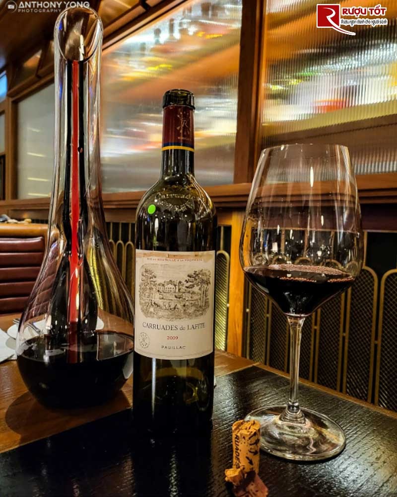 Rượu vang Carruades de Lafite Pauillac Chính hãng
