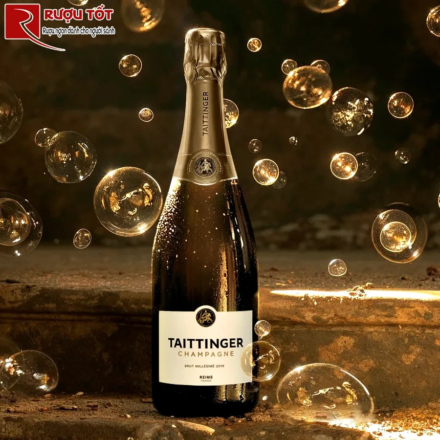 Rượu vang Champagne Taittinger Brut Millesime