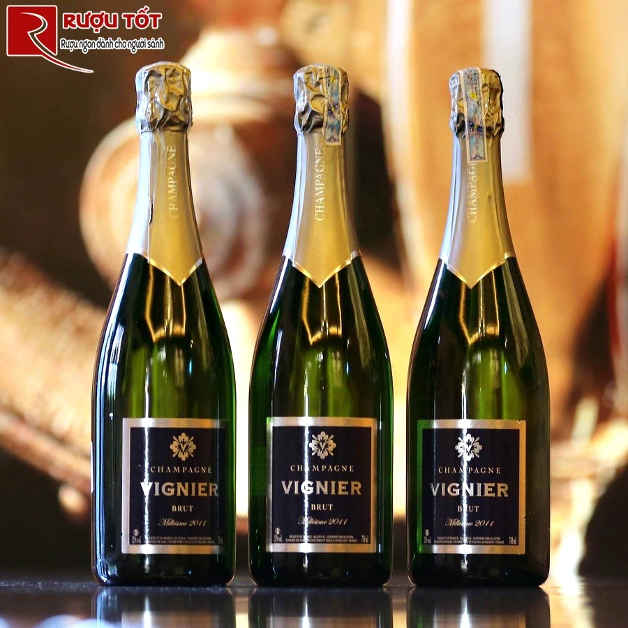 Rượu vang Champagne Vignier Brut Millesime