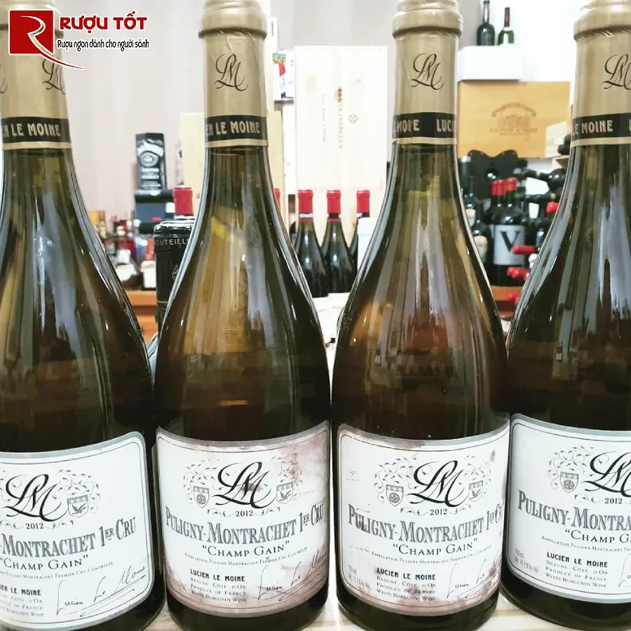 ruou vang champs gains lucien le moine