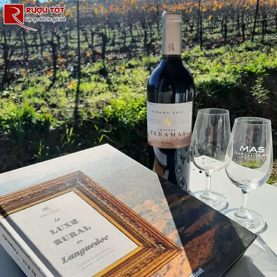 ruou vang chateau astruc teramas 750ml nhap khau phap gia re