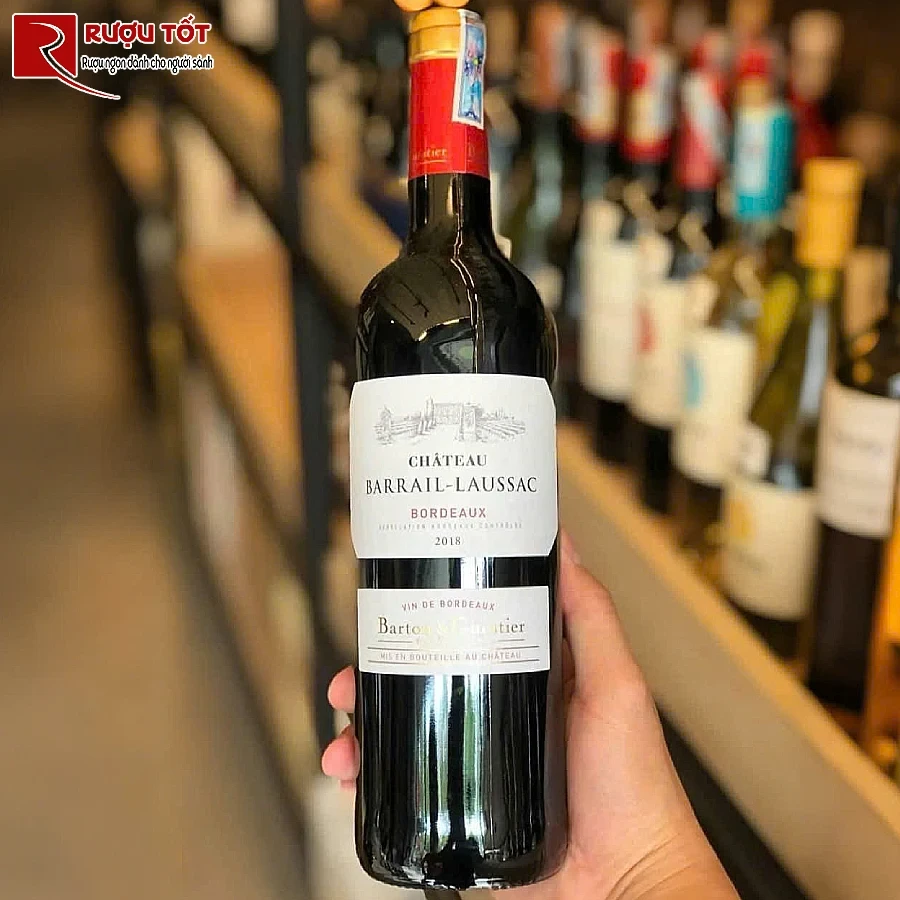 ruou vang chateau barrail laussac bordeaux