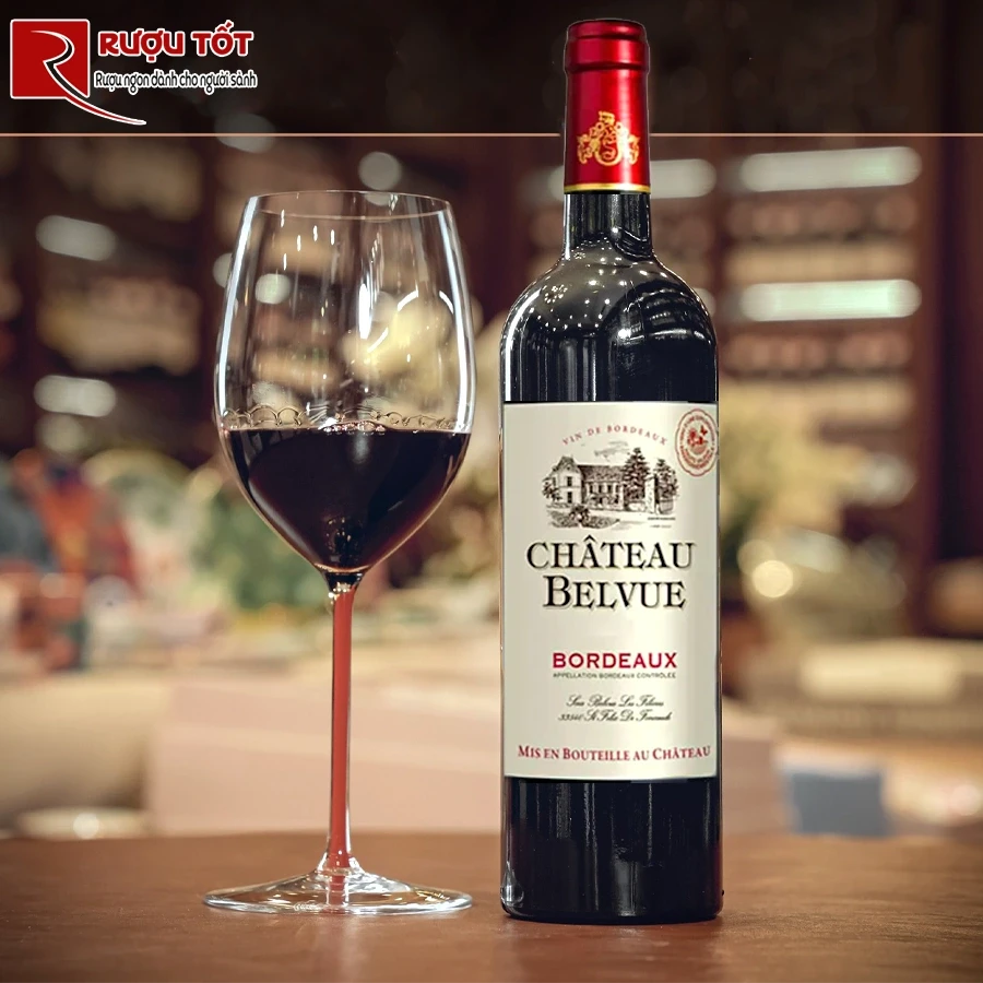 Rượu vang Chateau Belvue Bordeaux