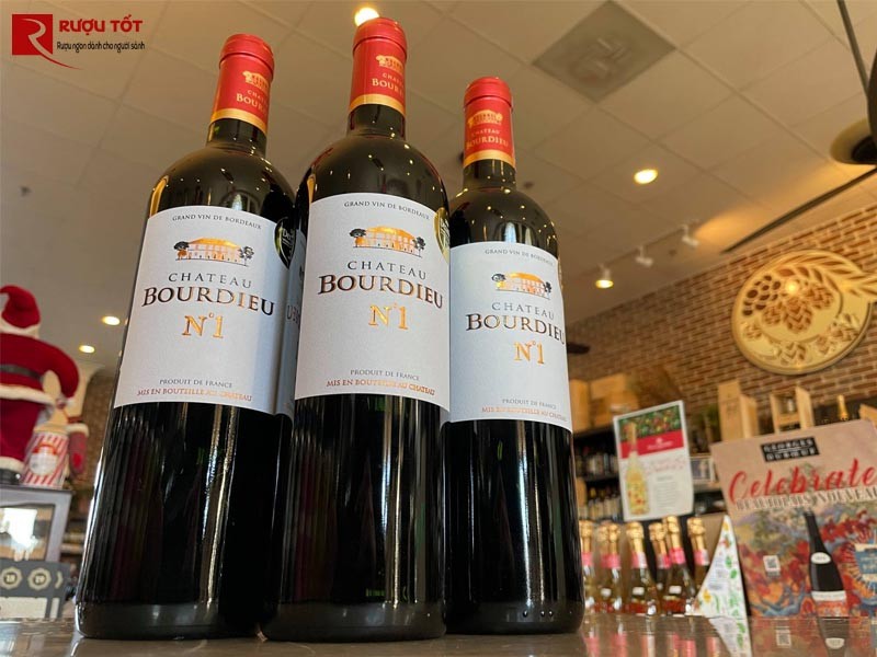 Ruou vang Chateau Bourdieu No1