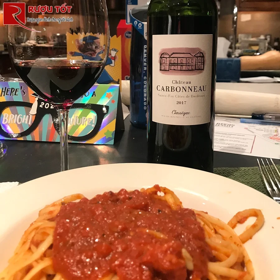 Rượu vang Chateau Carbonneau Classique