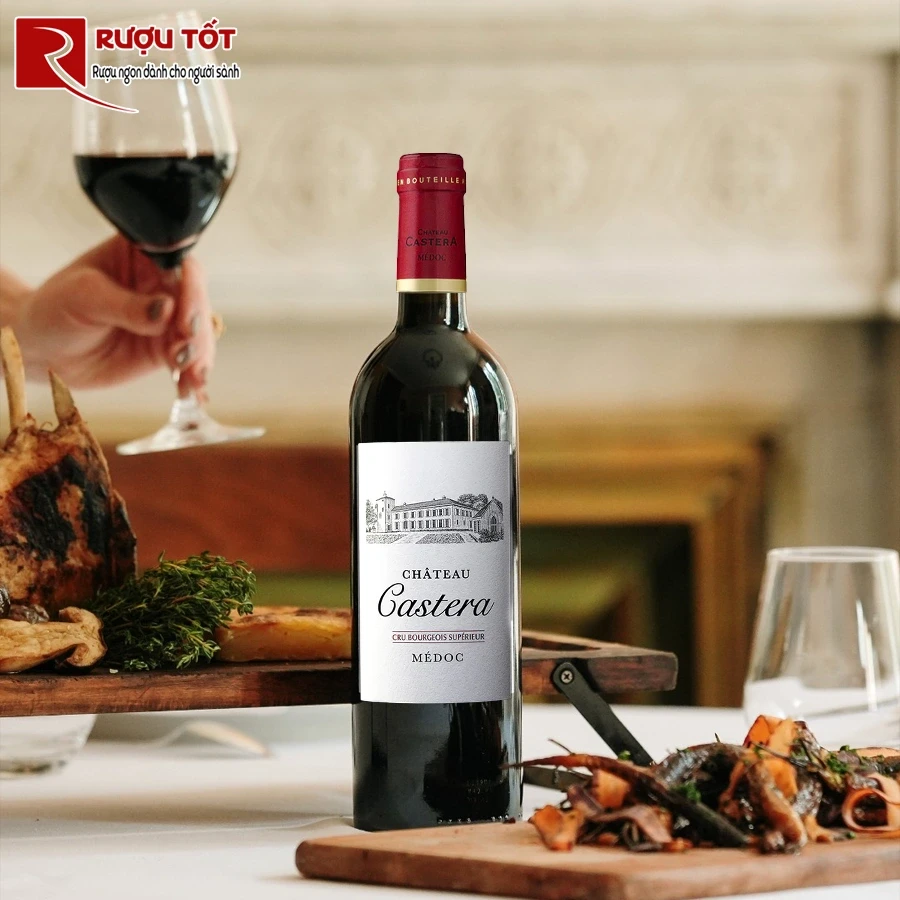 Rượu vang Chateau Castera