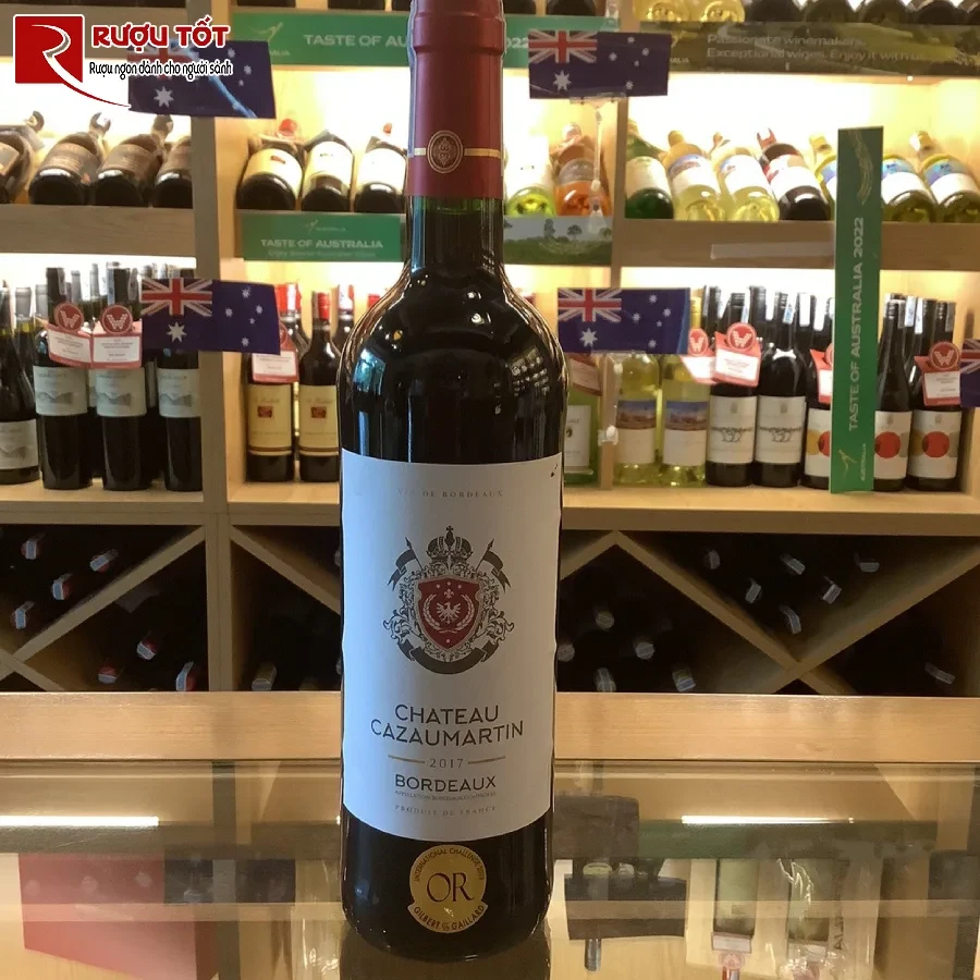 ruou vang chateau cazaumartin