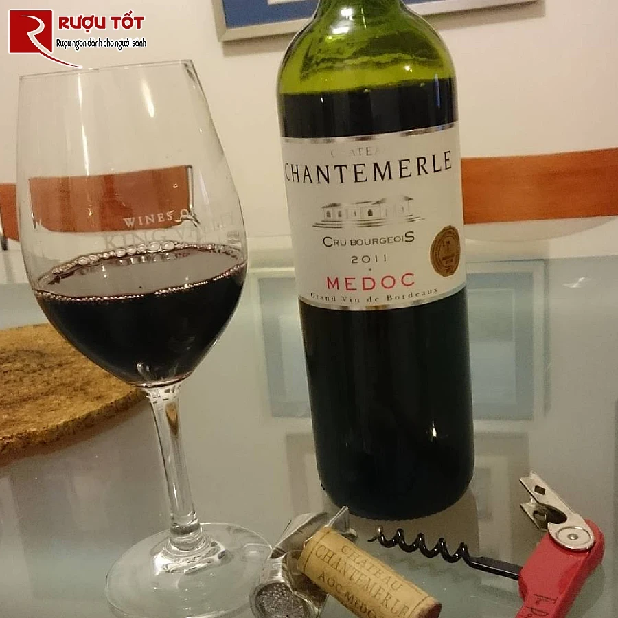 ruou vang chateau chantemerle cru bourgeois