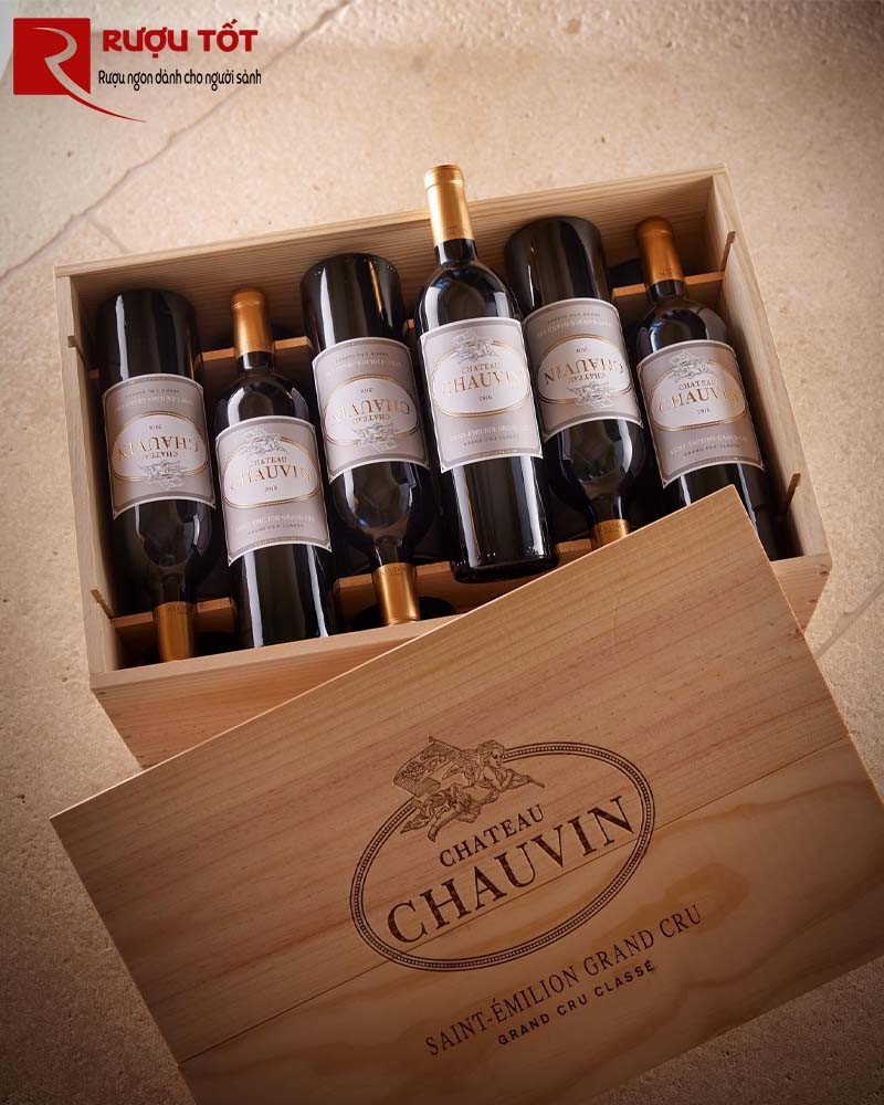 Rượu vang Chateau Chauvin