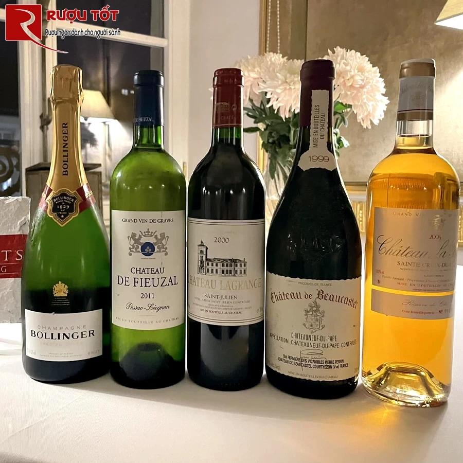 Rượu vang Chateau de Fieuzal Pessac Leognan Blanc