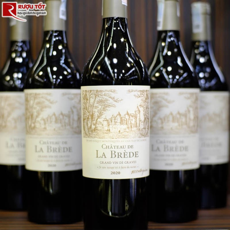 Rượu vang Chateau de La Brede Blanc
