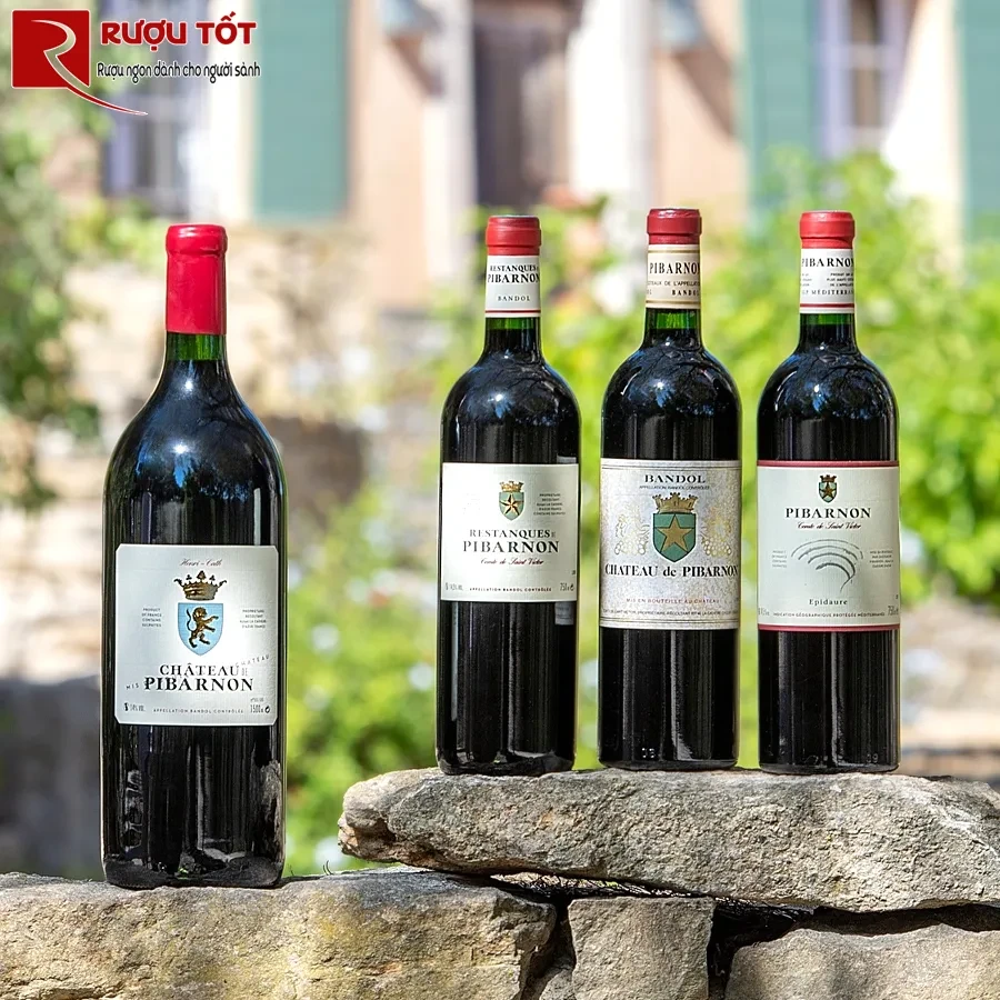 Rượu vang Chateau de Pibarnon Bandol