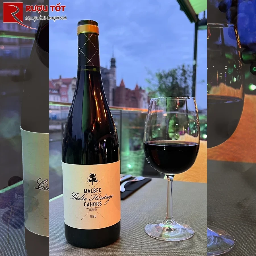 Rượu vang Chateau du Cedre Cedre Heritage