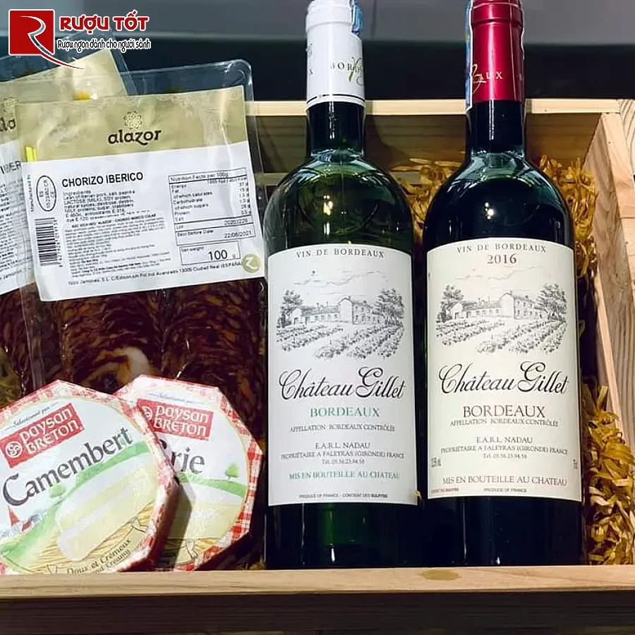 ruou vang chateau gillet