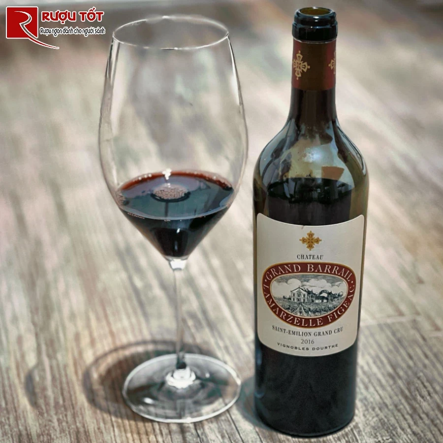 ruou vang chateau grand barrail lamarzelle