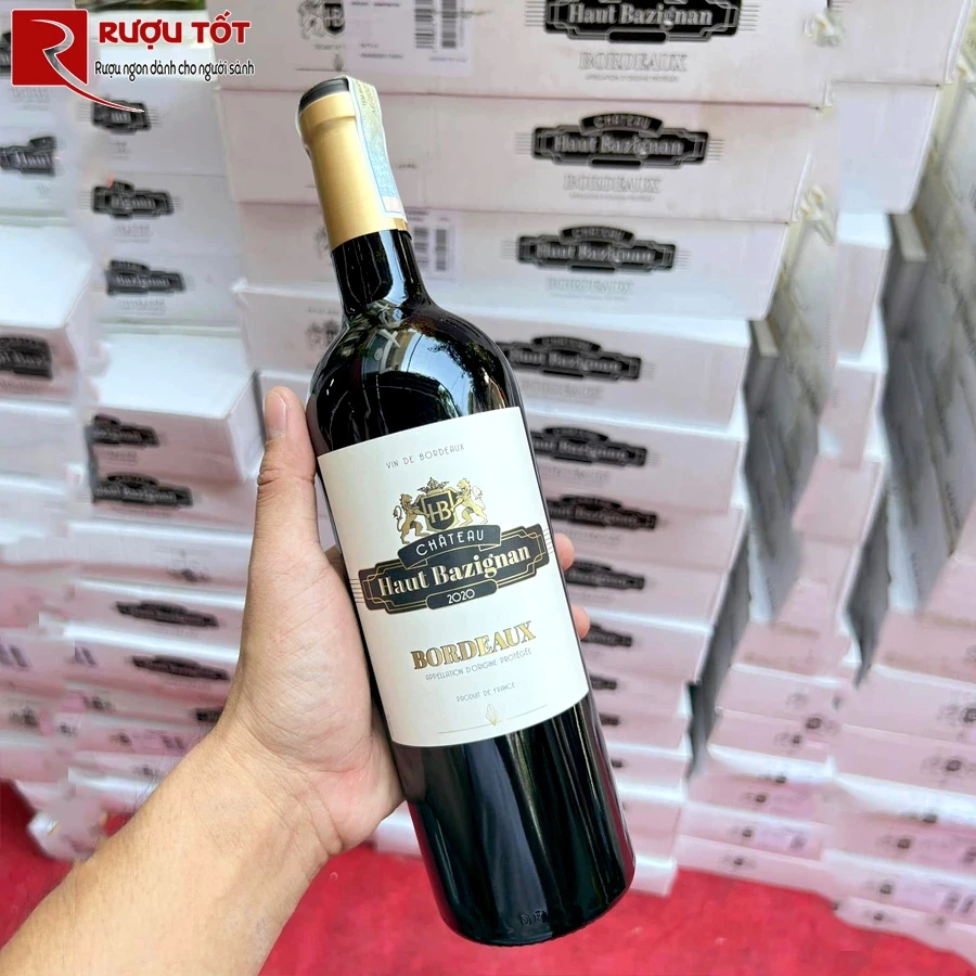 Rượu vang Chateau Haut Bazignan Bordeaux