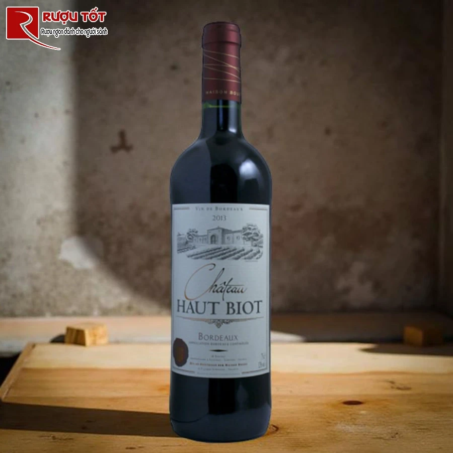ruou vang chateau haut biot 12% 750ml nhap khau phap