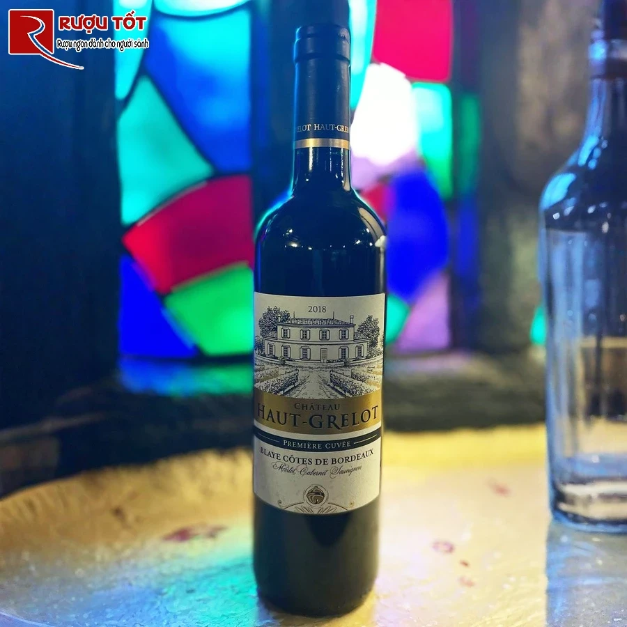 ruou vang chateau haut grelot premiere cuvee