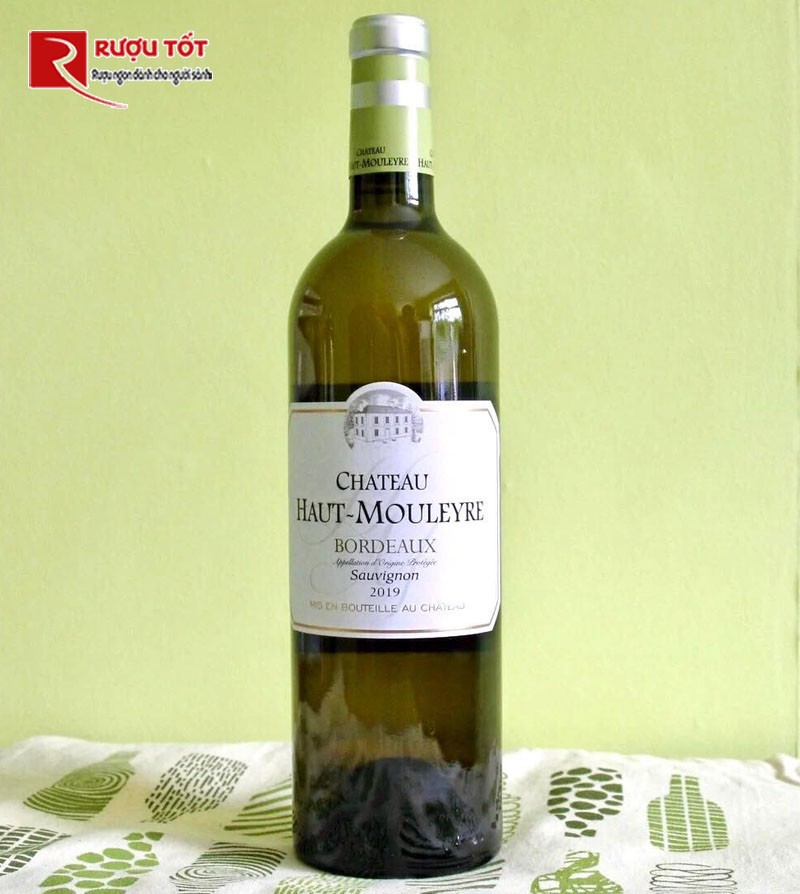 Rượu vang Chateau Haut Mouleyre Bordeaux Sauvignon Semillon