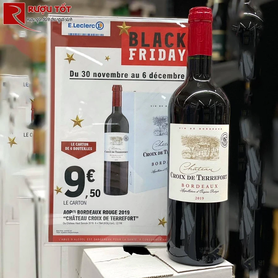 Rượu vang Chateau La Croix de Queynac Bordeaux