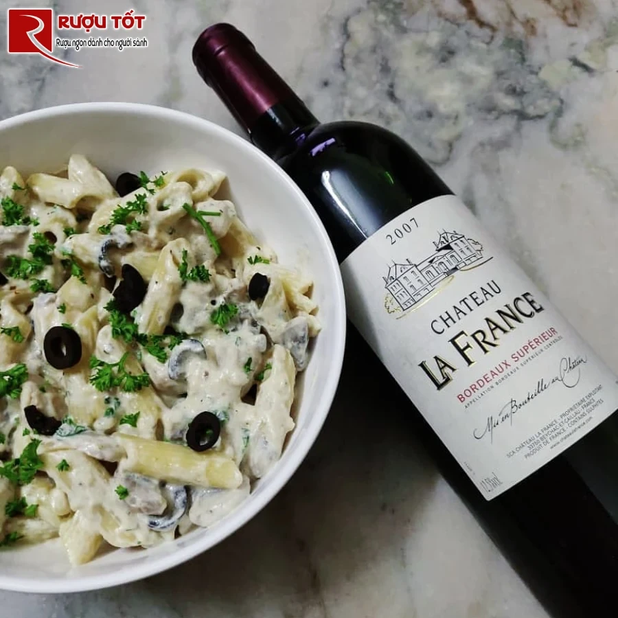 ruou vang Chateau La France Bordeaux Superieur