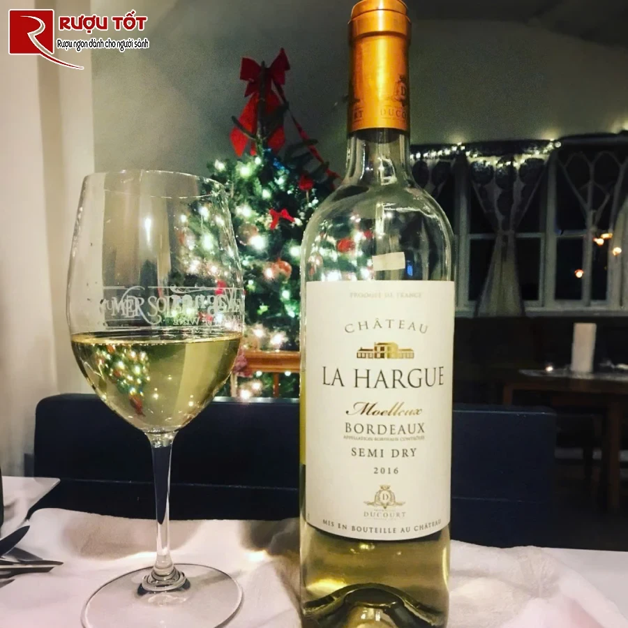 ruou vang chateau la hargue moelleux