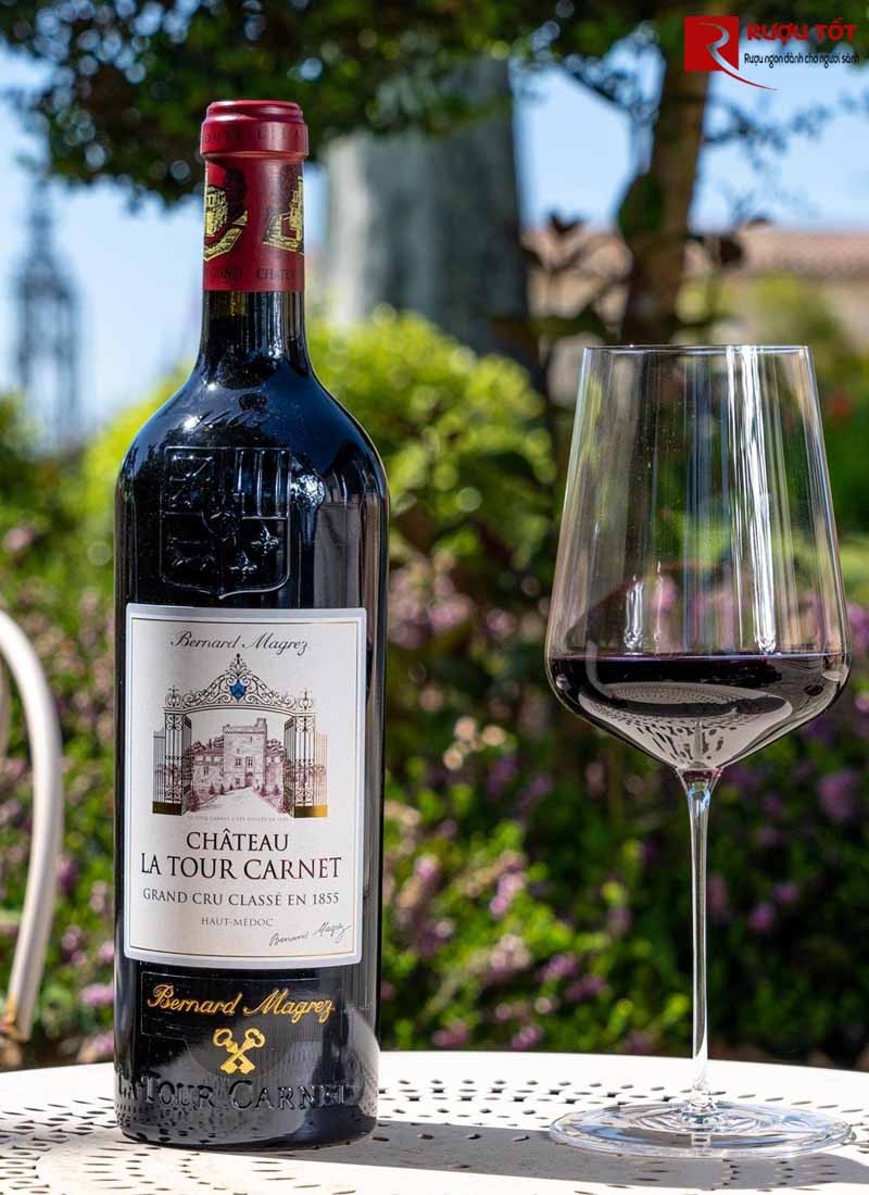 Rượu Vang Chateau La Tour Carnet Grand Cru