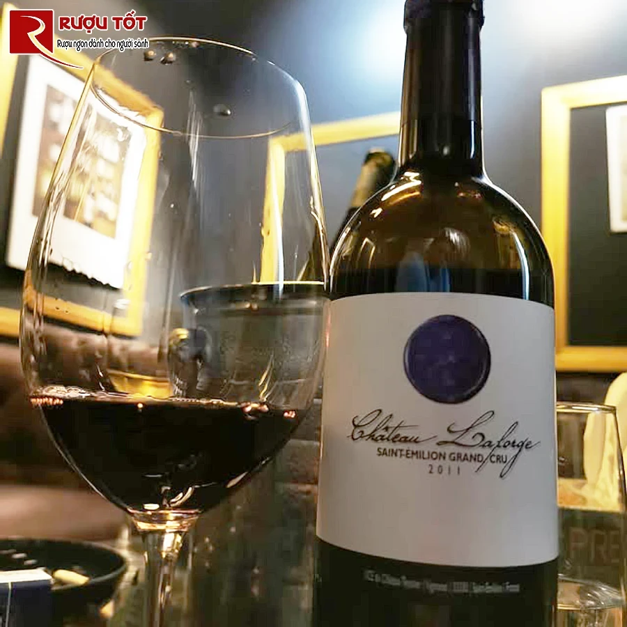 ruou vang chateau laforge saint emilion grand cru gia tot