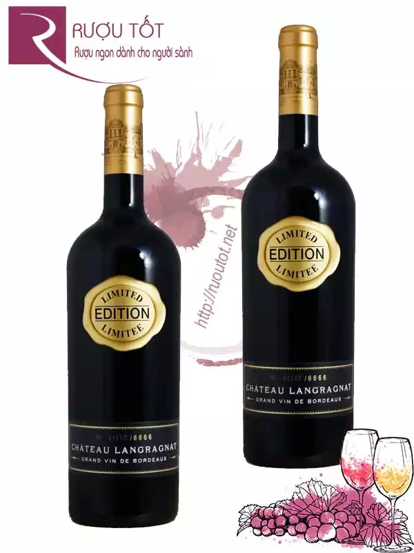 Rượu vang Chateau Langragnat Limited Edition Limitee hảo hạng