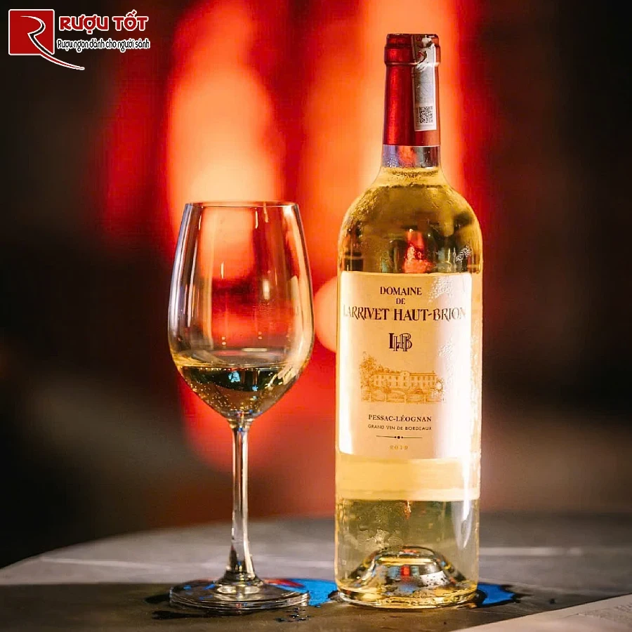 ruou vang chateau larrivet haut brion blanc pessac leognan