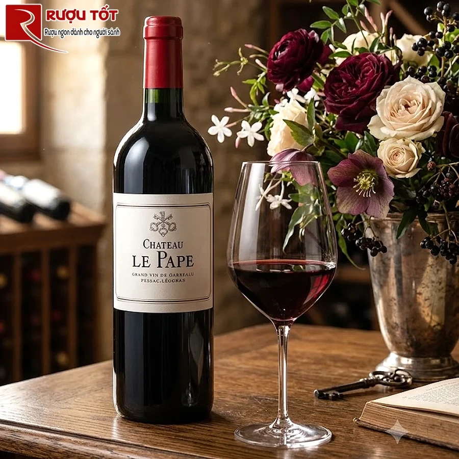 Rượu vang Chateau Le Pape Pessac Leognan