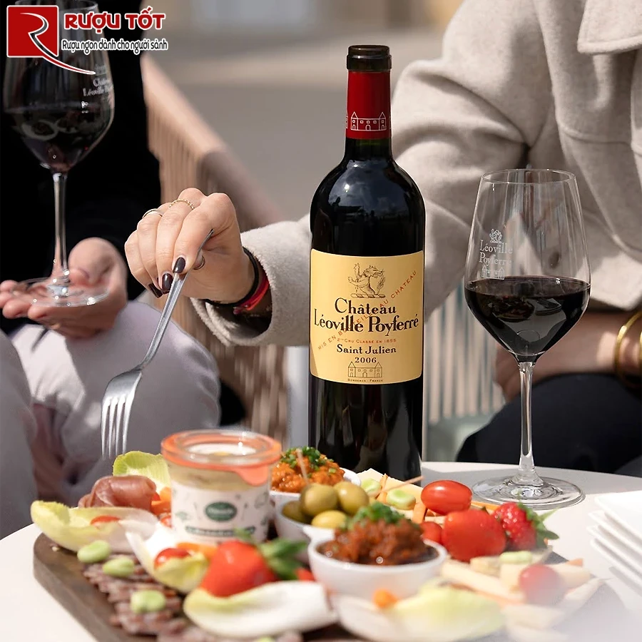 Rượu vang Chateau Leoville Poyferre
