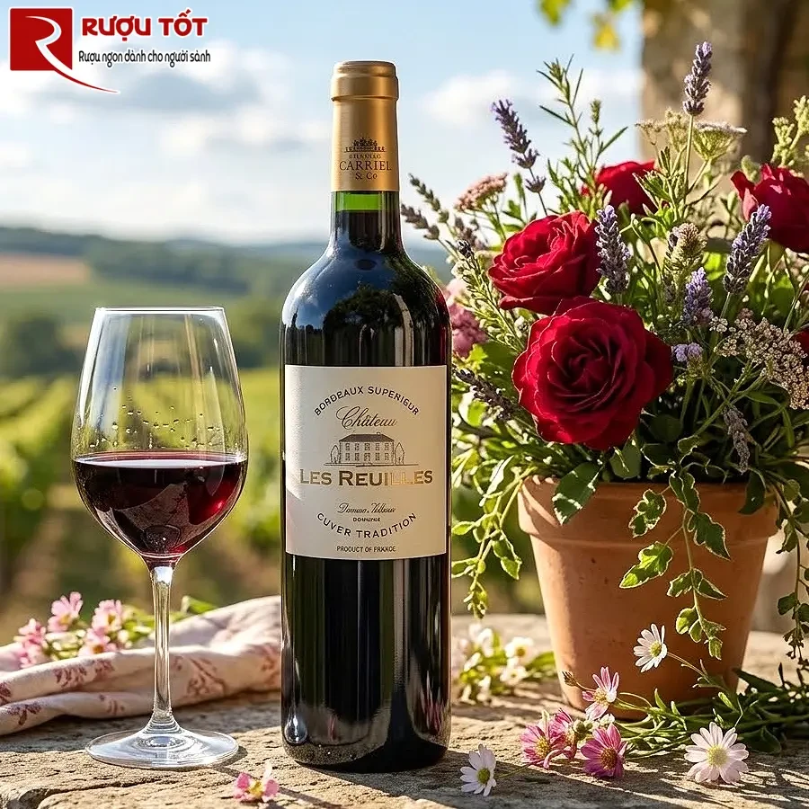 Rượu vang Chateau Les Reuilles Saint Emilion Grand Cru