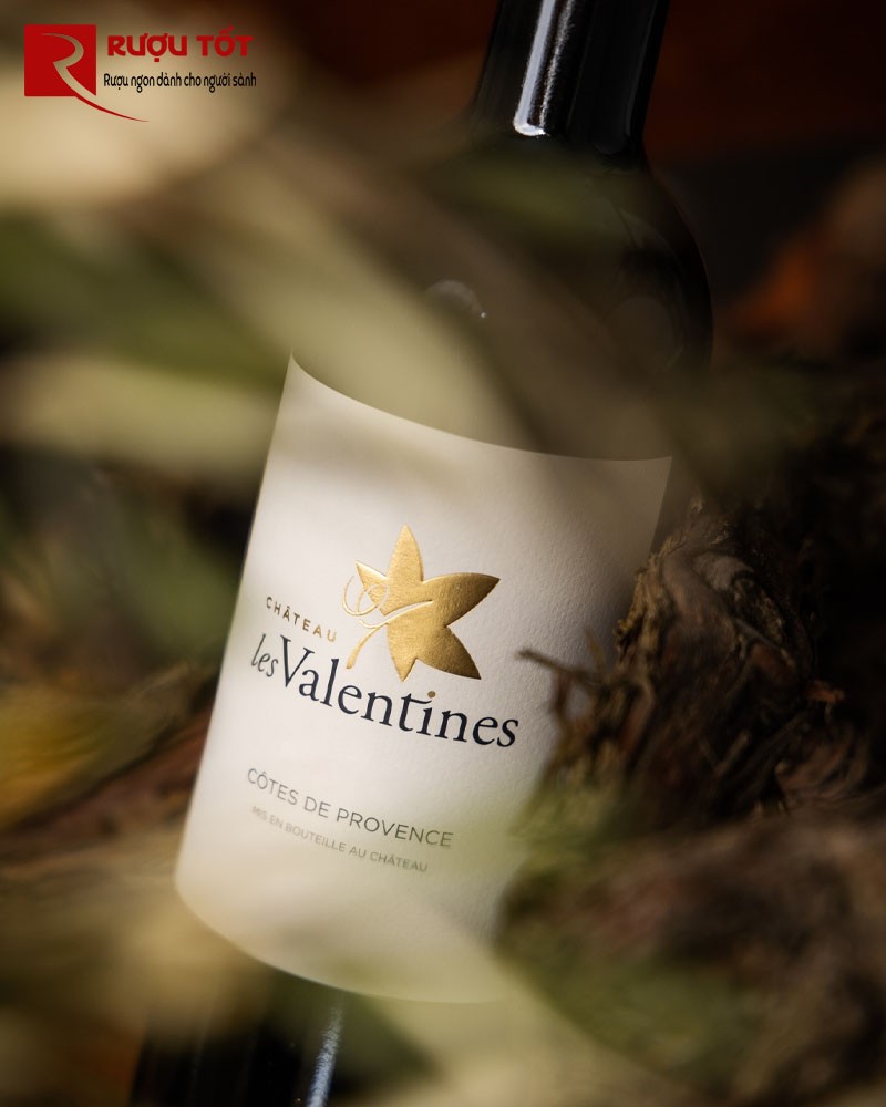 Rượu vang Chateau les Valentines Rouge