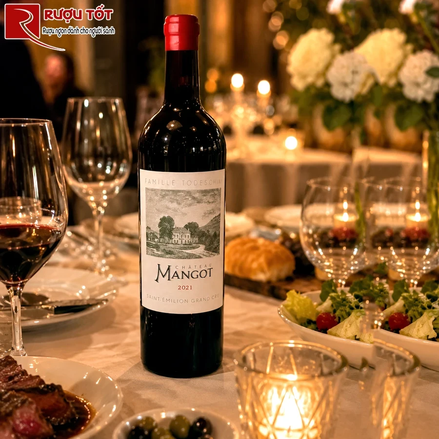 Rượu vang Chateau Mangot Saint Emilion Grand Cru