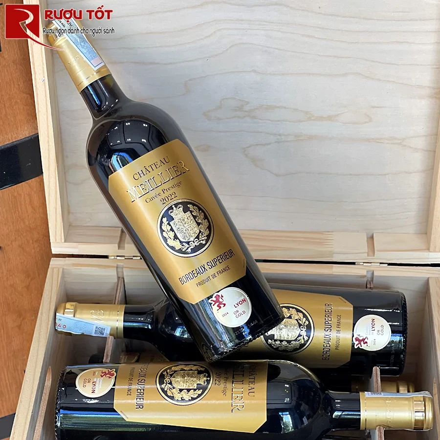Rượu vang Chateau Meillier Bordeaux