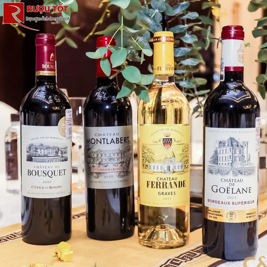 Rượu vang Chateau Montlabert